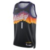 NBA Phoenix Suns Trikot Devin Booker Nike 2025-26 City Edition Schwarz Swingman - Herren